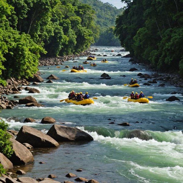 Où pratiquer le rafting dans les rivières sauvages du Costa Rica?