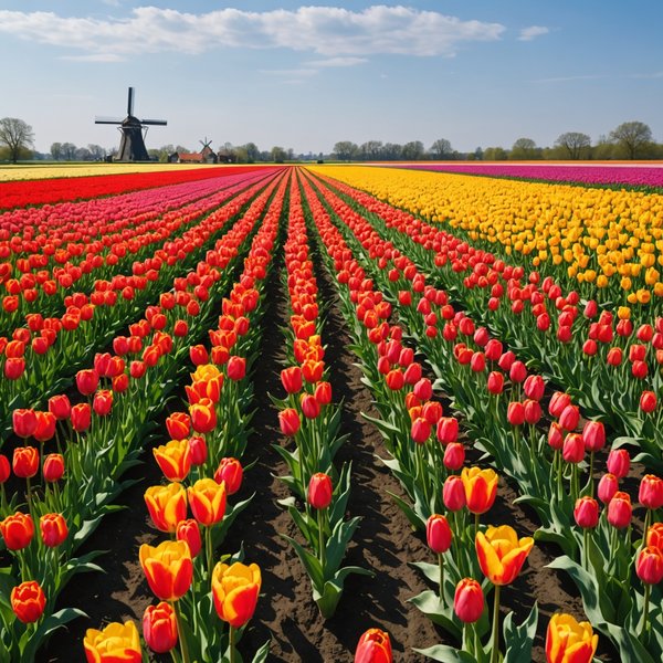 Comment organiser une visite des champs de tulipes aux Pays-Bas : itinéraires et meilleures périodes ?